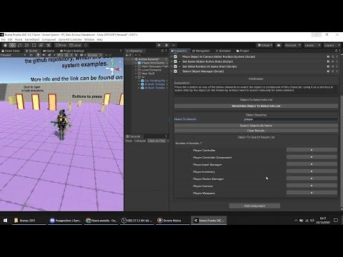 Game Kit Controller (GKC) Tutorial: Select Object Manager