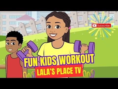 Fun Kids Workout | Lala’s Place Exercise Video for Toddlers & Preschoolers | Learn, Dance & Move!