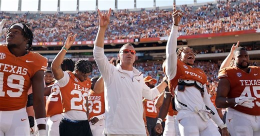 Texas Football: Longhorns move up two spots to No. 3 in updated College Football Playoff rankings