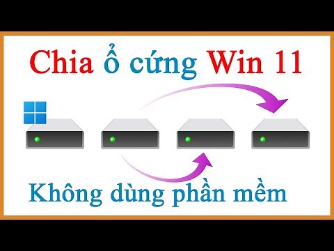 Instructions on how to partition Windows 11 hard drive, partition Windows 11