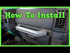 How to Install a Jeep Grab Handle (Super Easy DIY)