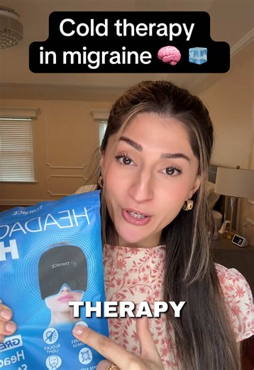 🧠 🧊 Cold Therapy in Migraine ⬇️ 🧠 Slows pain signals in the trigeminal system 🧠 Reduces throbbing vascular activation 🧠 Calms inflammation during an attack 🧠 Cold input “turns down” how the brain feels pain I personally use TheraICE — simple tool, real effect 🧠✨ #neurology #doctor #migraine #migrainerelief #headache