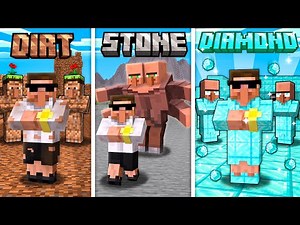 i Joined Villager Only Civilization in Minecraft..