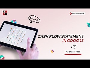 Cash Flow Statement in Odoo 18 | Odoo 18 Functional Tutorials | Odoo 18 Features