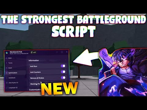 *NEW* The Strongest Battlegrounds Script (PASTEBIN 2026) (AUTO ATTACK , AUTO BLOCK , NO STUN )