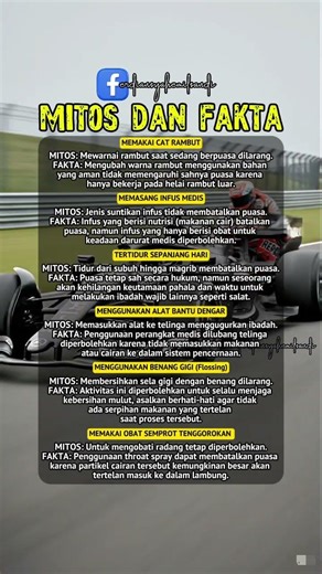 Myths & Facts⁉️#edukasi #fypシ #tipsberpuasa #videoshort