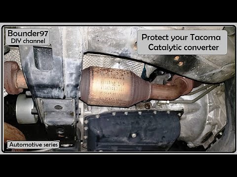 DIY (Catalytic Converter Shield for Toyota Tacoma truck)