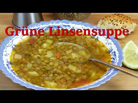 Leichte Linsensuppe | Veganer Linseneintopf Rezept | Gesunder Onepot Vorspeise | Linsengericht