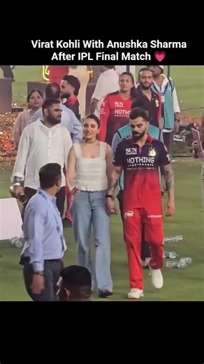 Virat Kohli Anushka Sharma with after IPL match #viratkohli #anushkasharma #rcb #cricket