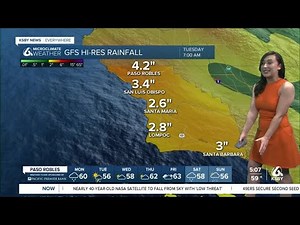 Central Coast sees the first of two soakings before a wet weekend