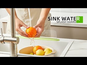 Sink Water Splash Guard:Your Solution to Countertop Water Mess