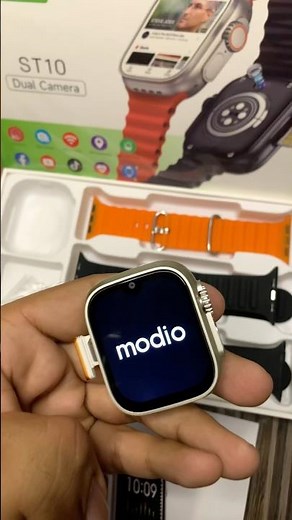 UnBoxing Modio ST10 Android 5G Sim Supported 4Gb/64GB Storage Smart Watch #smartwatch #android #5g