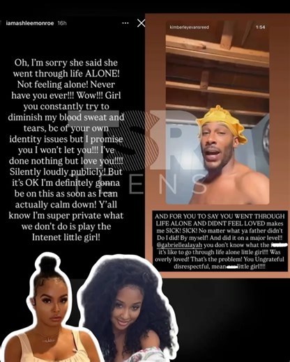 The Shade Room Teens on Instagram: "#GabrielleAlayah, aka Gigi, mom is responding after Gigi opens up about feeling alone and unloved growing up, despite having material things. (SWIPE) ✍🏽: #TSRStaffKH"