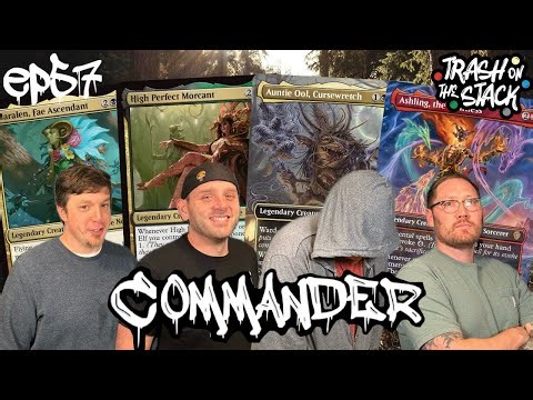 Morcant v Maralen v Auntie Ool v Ashling | Magic: The Gathering Commander EDH ep57