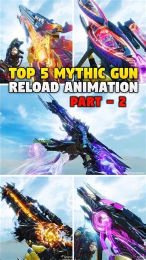 Top 5 Mythic Reload Animation In CODM Part 2