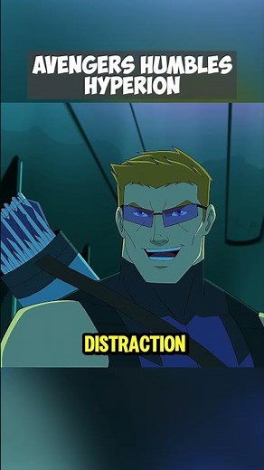 Avengers Humbles Hyperion #avengers #hawkeye