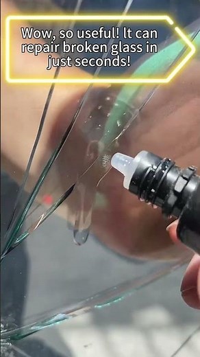 Fix Cracked Windshield at Home! Free Shipping Worldwide #fok