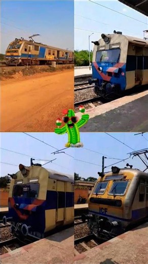 MEMU Departure Part-1892. Indian Railways #shorts #train #railway #travel