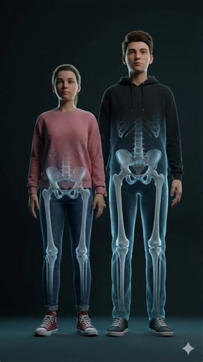 आपकी हाइट (Height) कैसे तय होती है? 🧬📏 The Science of Growth Plates (3D Animation)