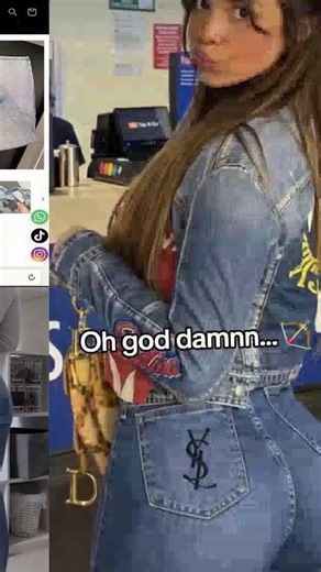 POV: You found the perfect designer-style jeans. 🕊️✨