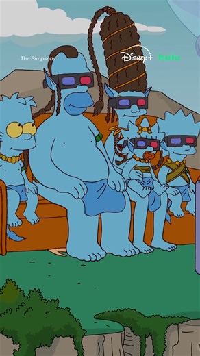 From Springfield to Pandora, everyone’s excited to see Avatar: Fire and Ash only in theaters December 19! 🔥 And stream The Simpsons on Disney and Hulu. 🍩 | Disney