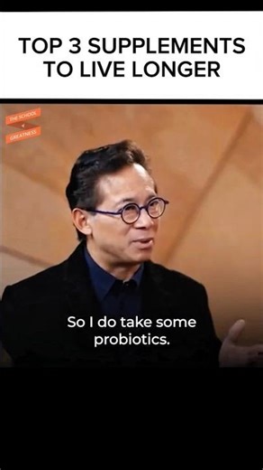 The best 3 Supplements to Live Longer #biohackingtips #youtubeshorts #longevitytips