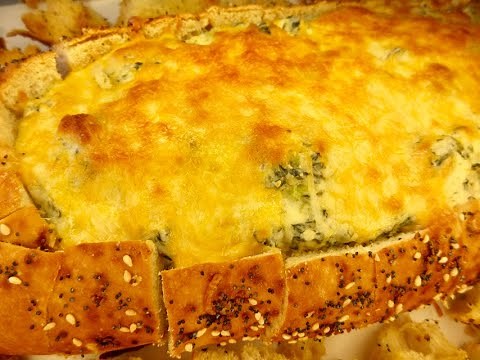 SPINACH DIP BREAD BOWL | SUPER BOWL Food Favorite | DIY Demonstration