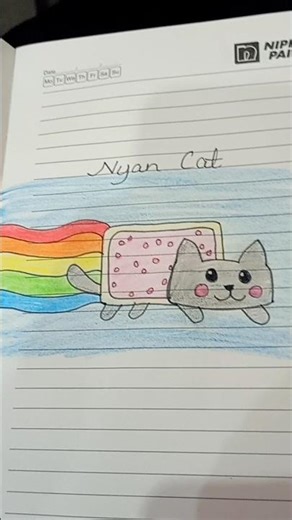 nyan cat drawing