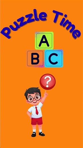 ABC Puzzle 😱 ABC Learning for Kids | ABC Song + ABC Game Challenge #shorts