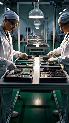 Inside a Smartphone Factory – How Phones Are Made 📱