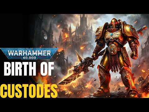 Warhammer 40K Lore: The Origins of The Adeptus Custodes