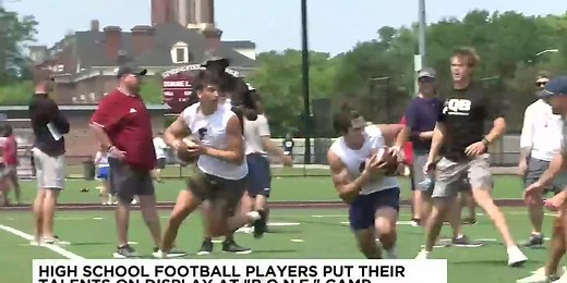 ‘Best of New England’ camp showcases high school football players from around the world