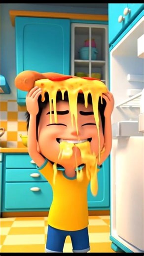 The Magical Pizza Fridge 🍕✨ | Kids Cartoon