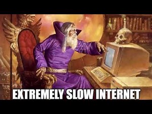 I CAST EXTREMELY SLOW INTERNET (dank meme)