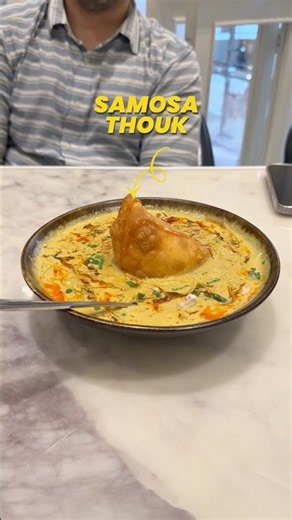 Burmese 🇲🇲 Samosa Soup 🍲