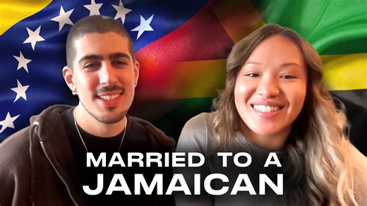5.6K views · 96 reactions | What’s it like being married to a Jamaican? ❤️ In this episode of Married to a Jamaican, Brittney from Kingston and Basti from Venezuela share their love story—from chance meetings and stew peas to language lessons and cultural laughs.  Watch as they talk about falling in love, embracing each other’s traditions, and building a life filled with music, food, and mutual respect. | Jamaicansdotcom | Facebook