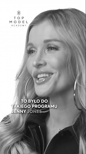 JOANNA KRUPA WSPOMINA SWÓJ DEBIUT W AMERYKAŃSKIM TALK-SHOW❗🤩 | TOP MODEL ACADEMY #shorts