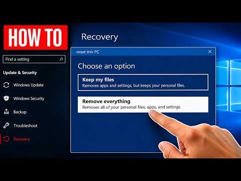 How to Reset Windows 10 PC and Make It Like New Again