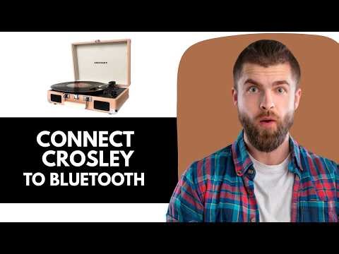 How To Connect Crosley Record Player To Bluetooth