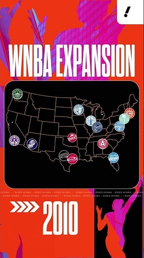 Tracking WNBA Expansion Through 2030 🏀📍