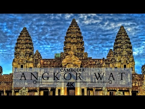 Angkor Wat Temple / Cambodia 4K / Cinematic Drone Footage.