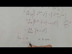 Complex Exponential Fourier Series Problem 1