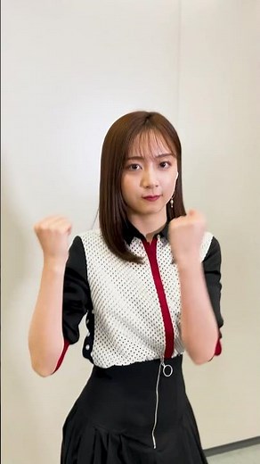 #佐久間みなみ いきなり踊らされてみた❗️練習時間3分 #フジアナch.でメイキング公開中❣️🫵 #creepynuts #blingbangbangborn #shorts