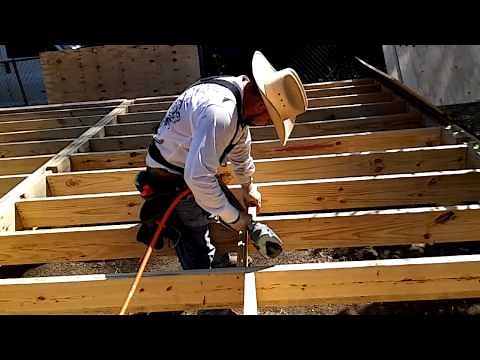 como reforsar las vigas de un piso de madera