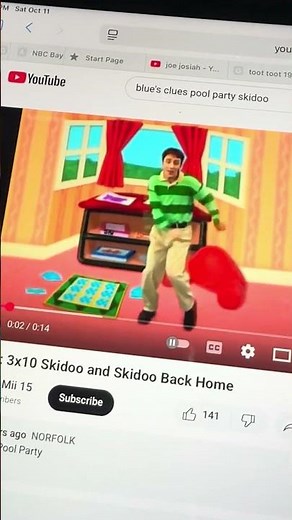 Blue’s Clues Pool Party Skidoo We Can Too
