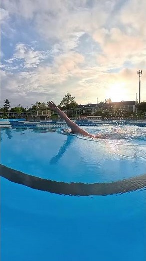 Most swimmers over a certain age were taught to pull in an S-shape through the water. #swimming