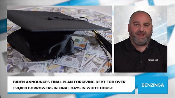 Biden Announces Final Plan Forgiving Debt For Over 150,000 Borrowers In Final Days In White House