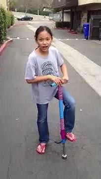 How to ride a pogo stick