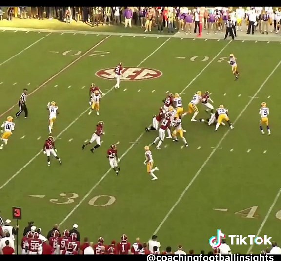 LSU Mesh Rail TD vs Alabama: Film Breakdown 🏈