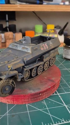 Amazing Plasticmodel Weahtering! #diy #hobby